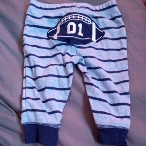 Carter's Blue Striped Baby Pants